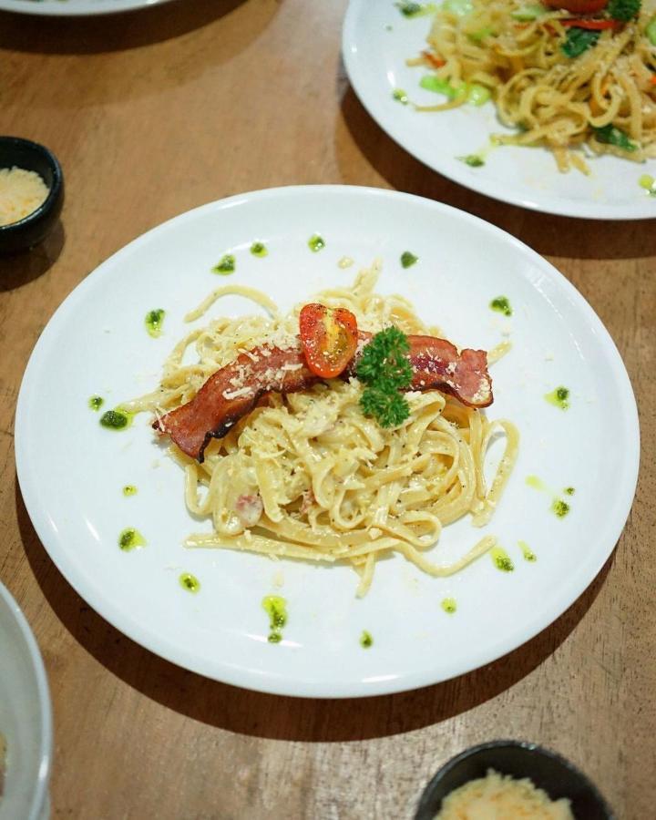 Pasta Time Amed Exterior foto